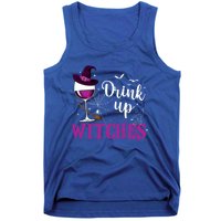 Funny Halloween Hat Up Witches Funny Up Witches Gift Tank Top