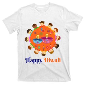 Family Hindu Happy Diwali T-Shirt