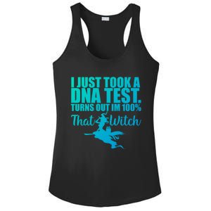 Funny Halloween Im 100% Percent That Witch Gift Ladies PosiCharge Competitor Racerback Tank