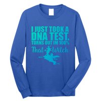 Funny Halloween Im 100% Percent That Witch Gift Long Sleeve Shirt