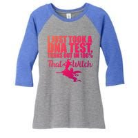 Funny Halloween Im 100% Percent That Witch Gift Women's Tri-Blend 3/4-Sleeve Raglan Shirt