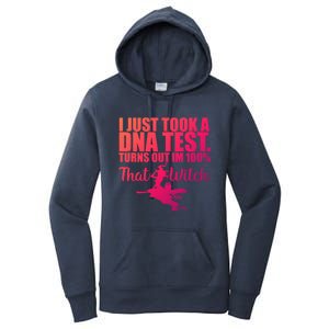 Funny Halloween Im 100% Percent That Witch Gift Women's Pullover Hoodie