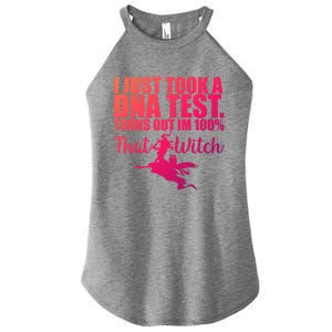 Funny Halloween Im 100% Percent That Witch Gift Women's Perfect Tri Rocker Tank