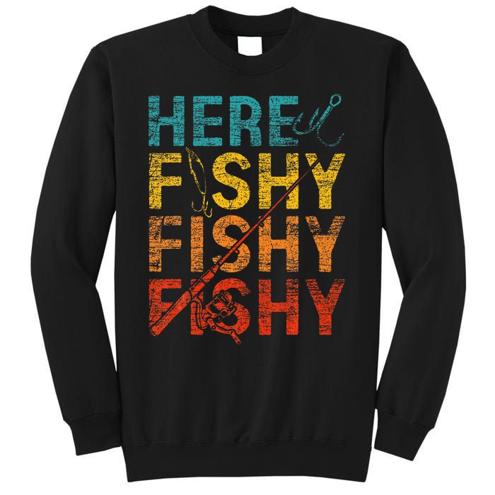 funny Happiness is A Big Fish And A Witness Fishing Sweatshirt