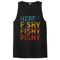 funny Happiness is A Big Fish And A Witness Fishing PosiCharge Competitor Tank