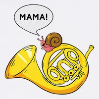 French Horn I Snail Pun Orchestra Marching Band Sustainable Bucket Hat