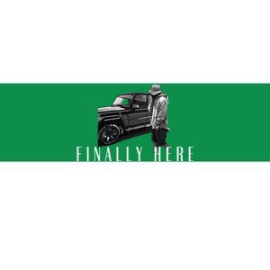 Finally Here Isaac Leo Album Mercy Bumper Sticker