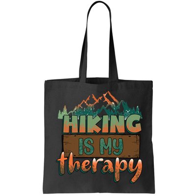 Funny Hiking Is My Therapy Camping Mountain Love Gift Bag