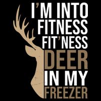 Funny Hunter Im Into Fitness Deer Freezer Hunting Impact Tech Backpack