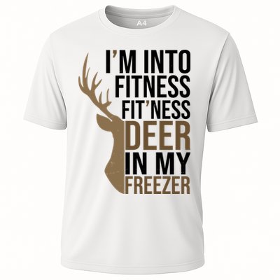 Funny Hunter Im Into Fitness Deer Freezer Hunting Performance Shirt