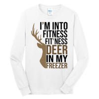 Funny Hunter Im Into Fitness Deer Freezer Hunting Tall Long Sleeve T-Shirt