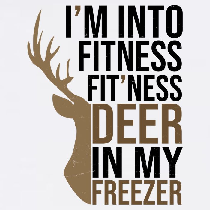 Funny Hunter Im Into Fitness Deer Freezer Hunting Baby Bodysuit