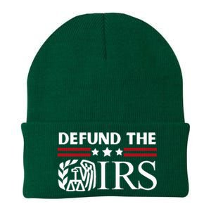 Funny Humor IRS Defund The IRS Knit Cap Winter Beanie