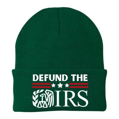 Funny Humor IRS Defund The IRS Knit Cap Winter Beanie