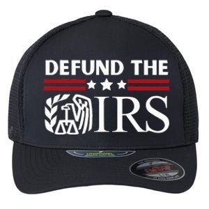 Funny Humor IRS Defund The IRS Flexfit Unipanel Trucker Cap