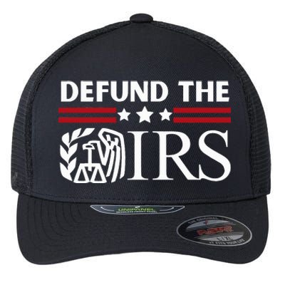 Funny Humor IRS Defund The IRS Flexfit Unipanel Trucker Cap