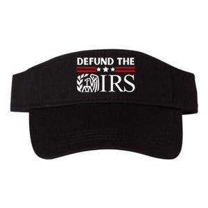 Funny Humor IRS Defund The IRS Valucap Bio-Washed Visor