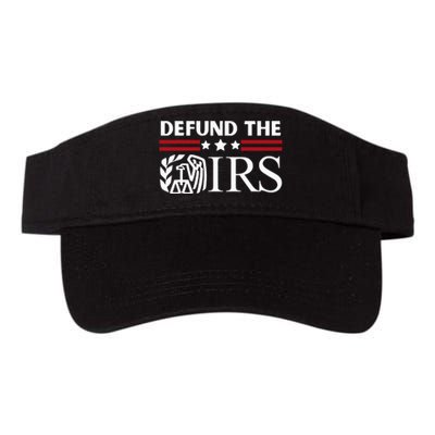 Funny Humor IRS Defund The IRS Valucap Bio-Washed Visor