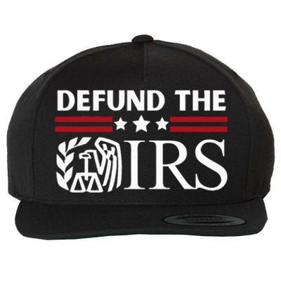 Funny Humor IRS Defund The IRS Wool Snapback Cap