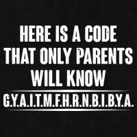 Funny Here Is A Code That Only Parents Will Know Ladies PosiCharge Tri-Blend Wicking Tank