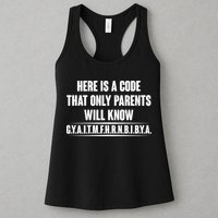 Funny Here Is A Code That Only Parents Will Know Womens Tank Top