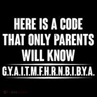 Funny Here Is A Code That Only Parents Will Know Short Acrylic Beanie