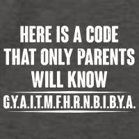 Funny Here Is A Code That Only Parents Will Know Vector Backpack
