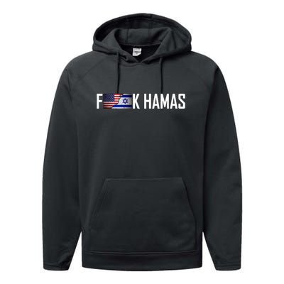 F*Ck Hamas Israel Strong Pray Performance Fleece Hoodie