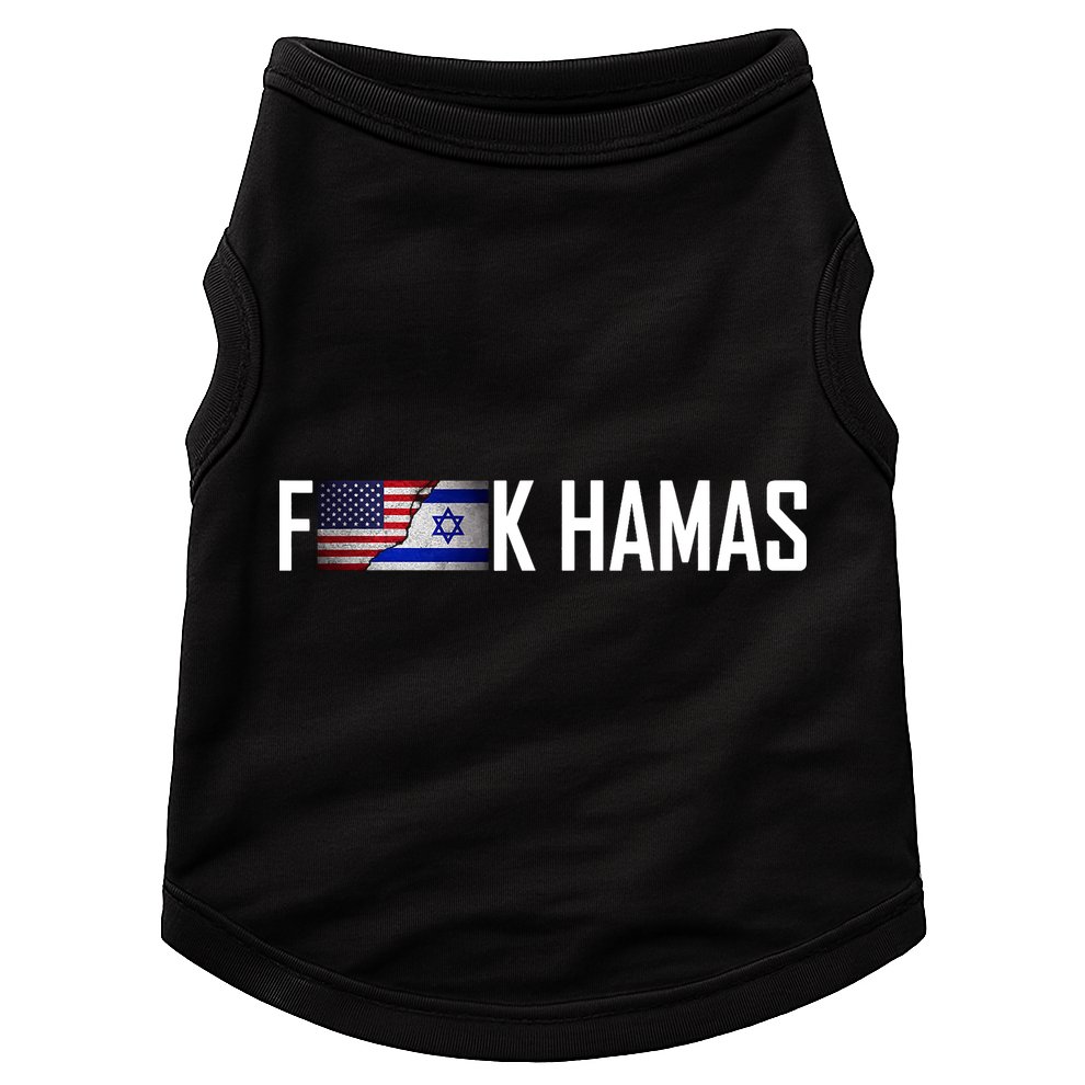 F*Ck Hamas Israel Strong Pray Doggie Tank