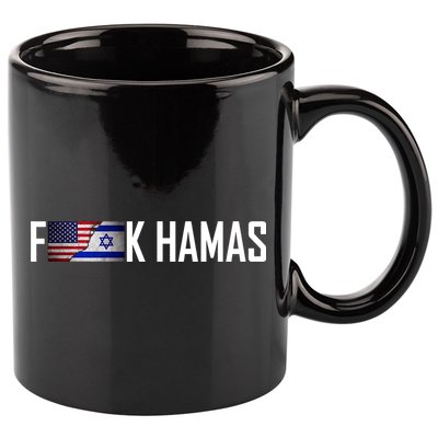 F*Ck Hamas Israel Strong Pray 11oz C Handle Ceramic Mug