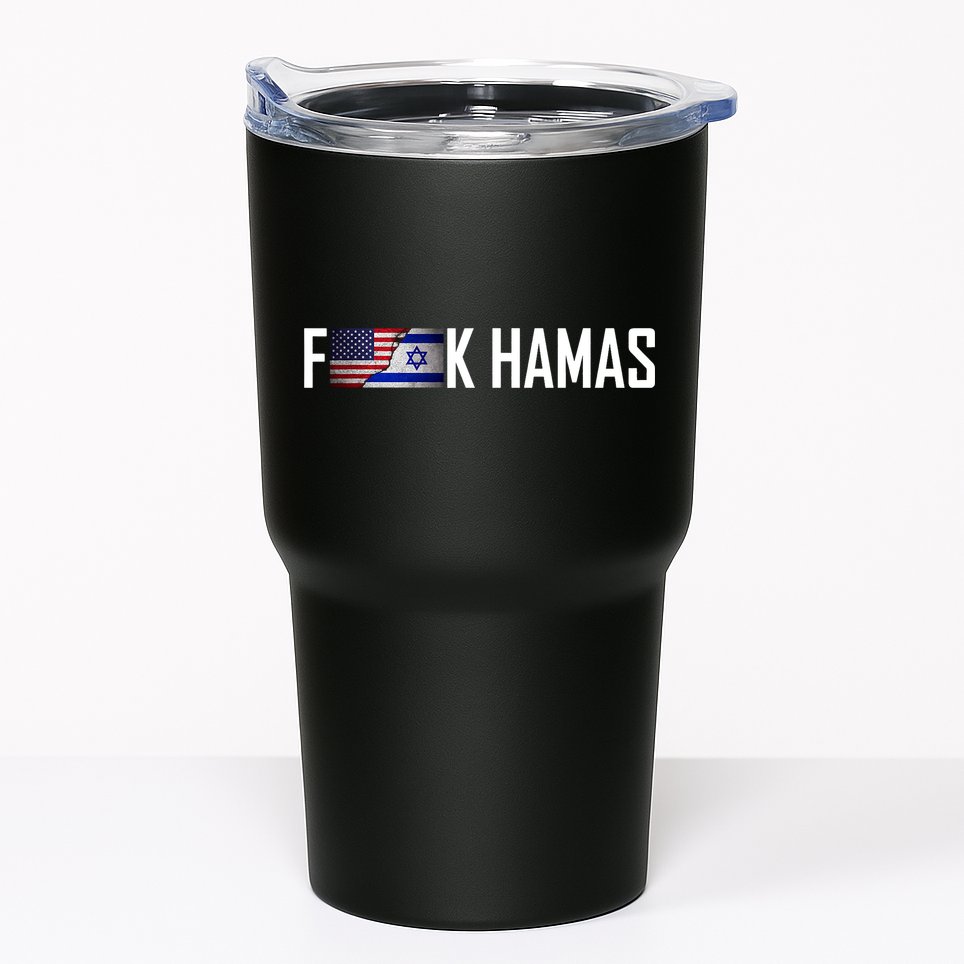 F*Ck Hamas Israel Strong Pray Tumbler