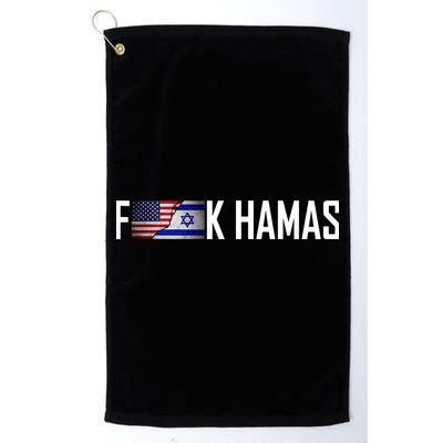 F*Ck Hamas Israel Strong Pray Golf Towel