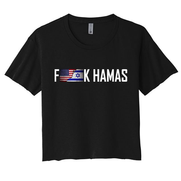 F*Ck Hamas Israel Strong Pray Crop Top