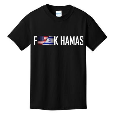 F*Ck Hamas Israel Strong Pray Kids T-Shirt