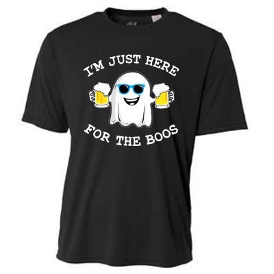 Funny Halloween Im Just Here For The Boos Beer Gift Cooling Performance Crew T-Shirt