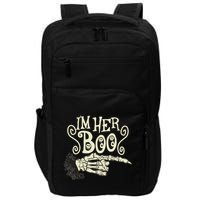Funny Halloween I'm Her Boo Matching Couple Shirts Impact Tech Backpack