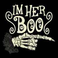 Funny Halloween I'm Her Boo Matching Couple Shirts Impact Tech Backpack