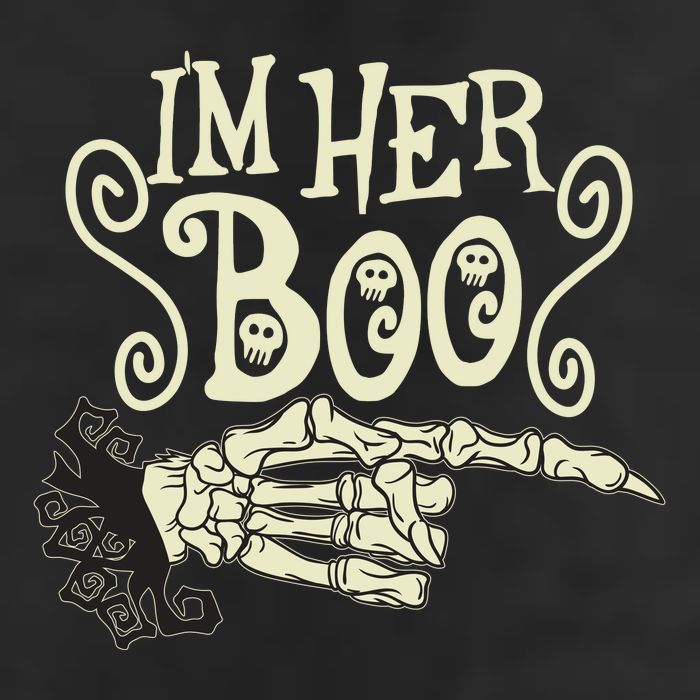Funny Halloween I'm Her Boo Matching Couple Shirts 11oz C Handle Ceramic Mug
