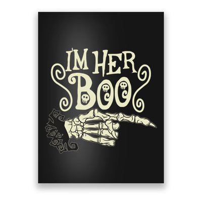 Funny Halloween I'm Her Boo Matching Couple Shirts Poster