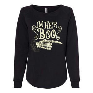 Funny Halloween I'm Her Boo Matching Couple Shirts Womens California Wash Sweatshirt