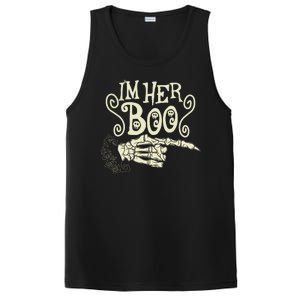 Funny Halloween I'm Her Boo Matching Couple Shirts PosiCharge Competitor Tank