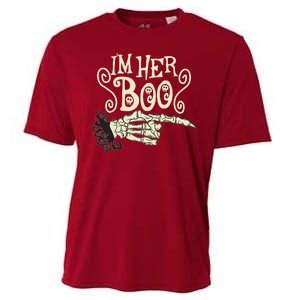 Funny Halloween I'm Her Boo Matching Couple Shirts Cooling Performance Crew T-Shirt