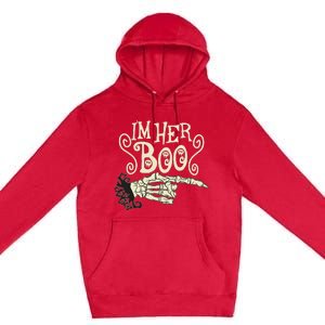 Funny Halloween I'm Her Boo Matching Couple Shirts Premium Pullover Hoodie