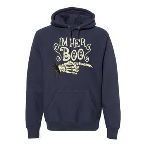 Funny Halloween I'm Her Boo Matching Couple Shirts Premium Hoodie