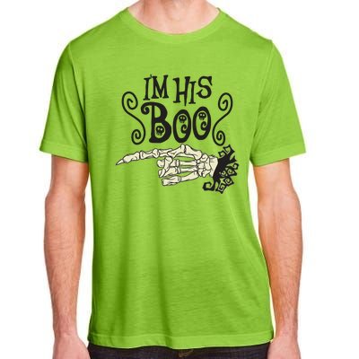 Funny Halloween I'm His Boo Matching Couple Shirts Adult ChromaSoft Performance T-Shirt