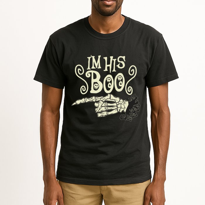 Funny Halloween I'm His Boo Matching Couple Shirts Tall T-Shirt