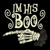 Funny Halloween I'm His Boo Matching Couple Shirts Tall T-Shirt