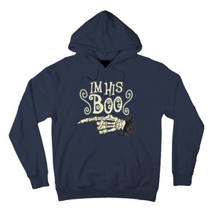 Funny Halloween I'm His Boo Matching Couple Shirts Hoodie