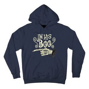 Funny Halloween I'm His Boo Matching Couple Shirts Tall Hoodie