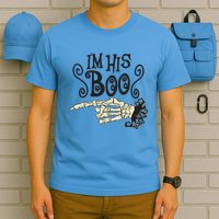Funny Halloween I'm His Boo Matching Couple Shirts T-Shirt